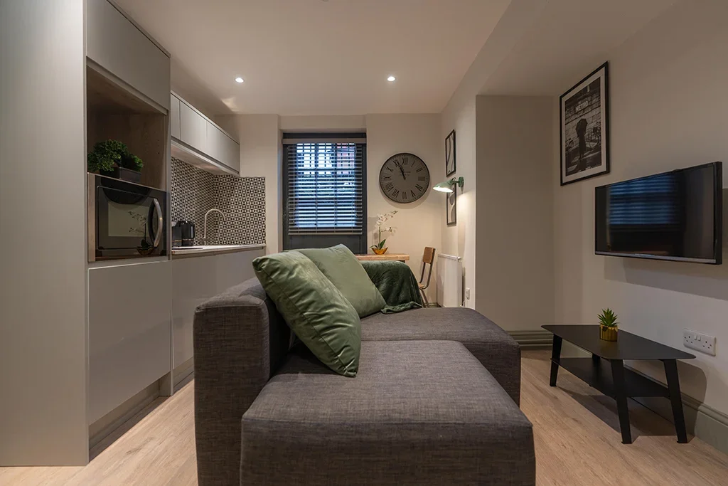 Flat Mount Pleasant in Liverpool