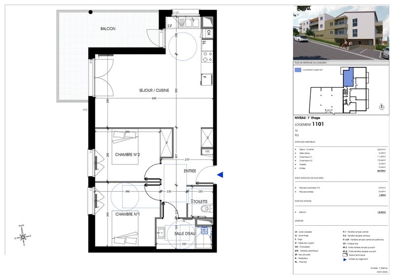 Appartement Rue Saint Martin à Bromont-Lamothe