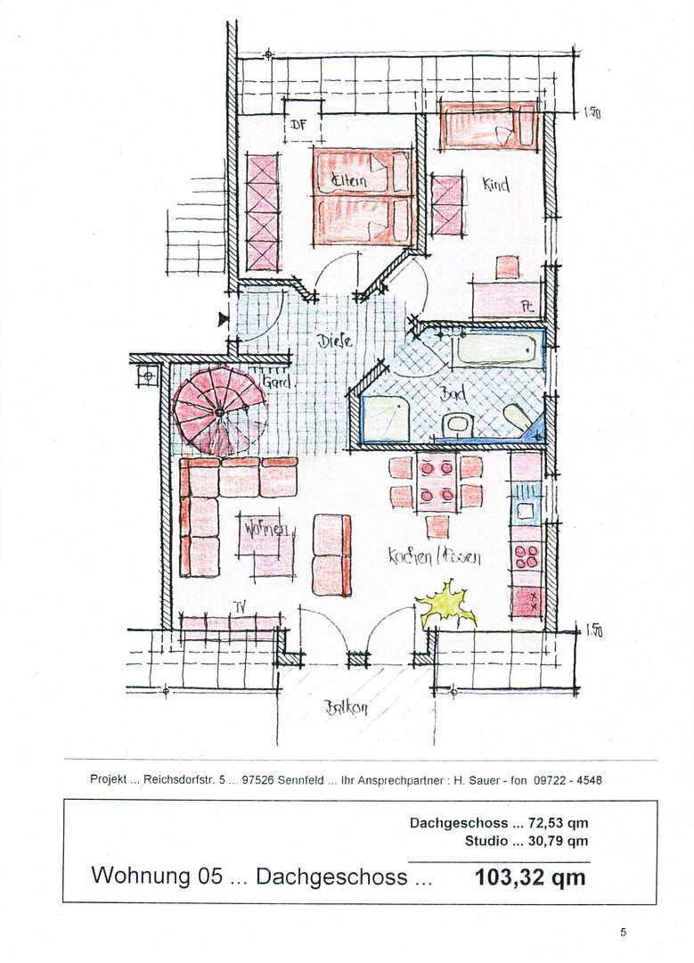 Wohnung Reichsdorfstraße in Sennfeld