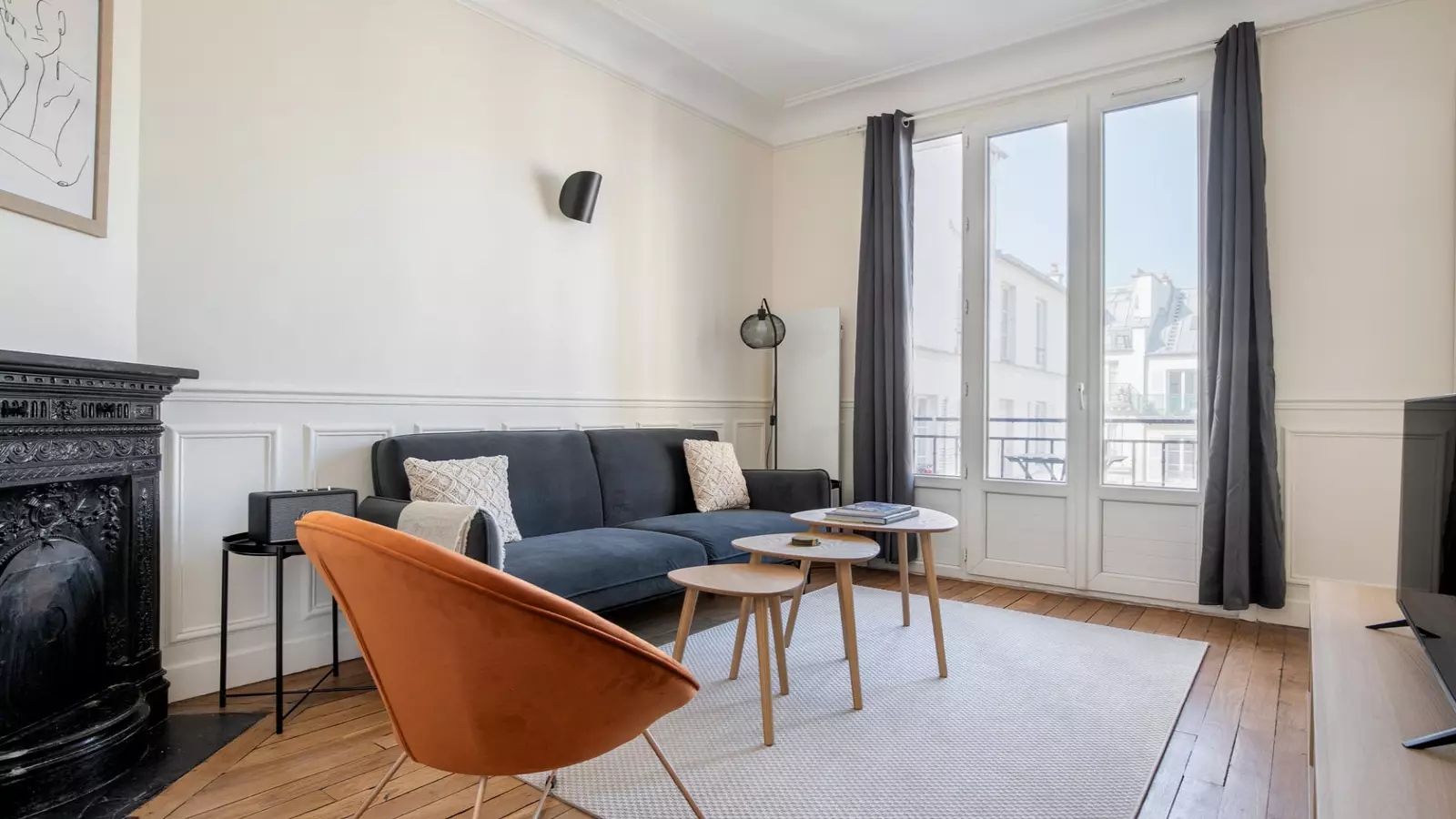 Flat Boulevard de Clichy in Paris