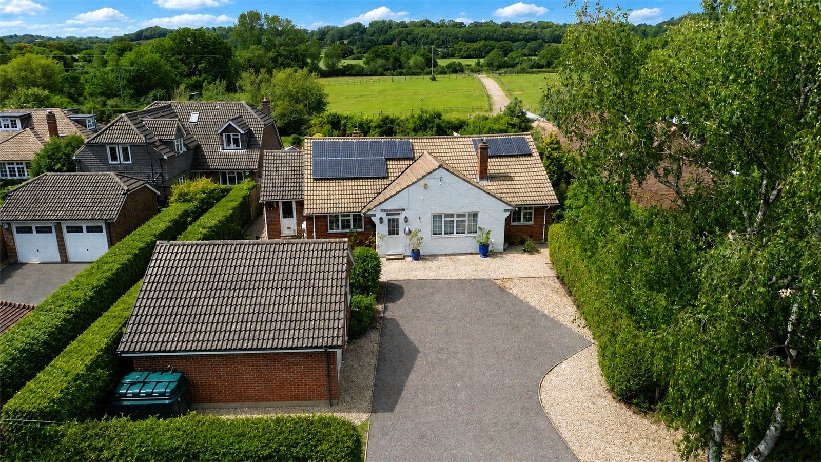 House Forge Road in East Hampshire