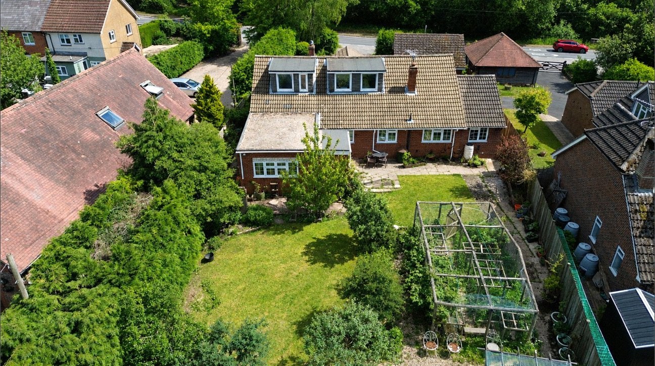 House Forge Road in East Hampshire