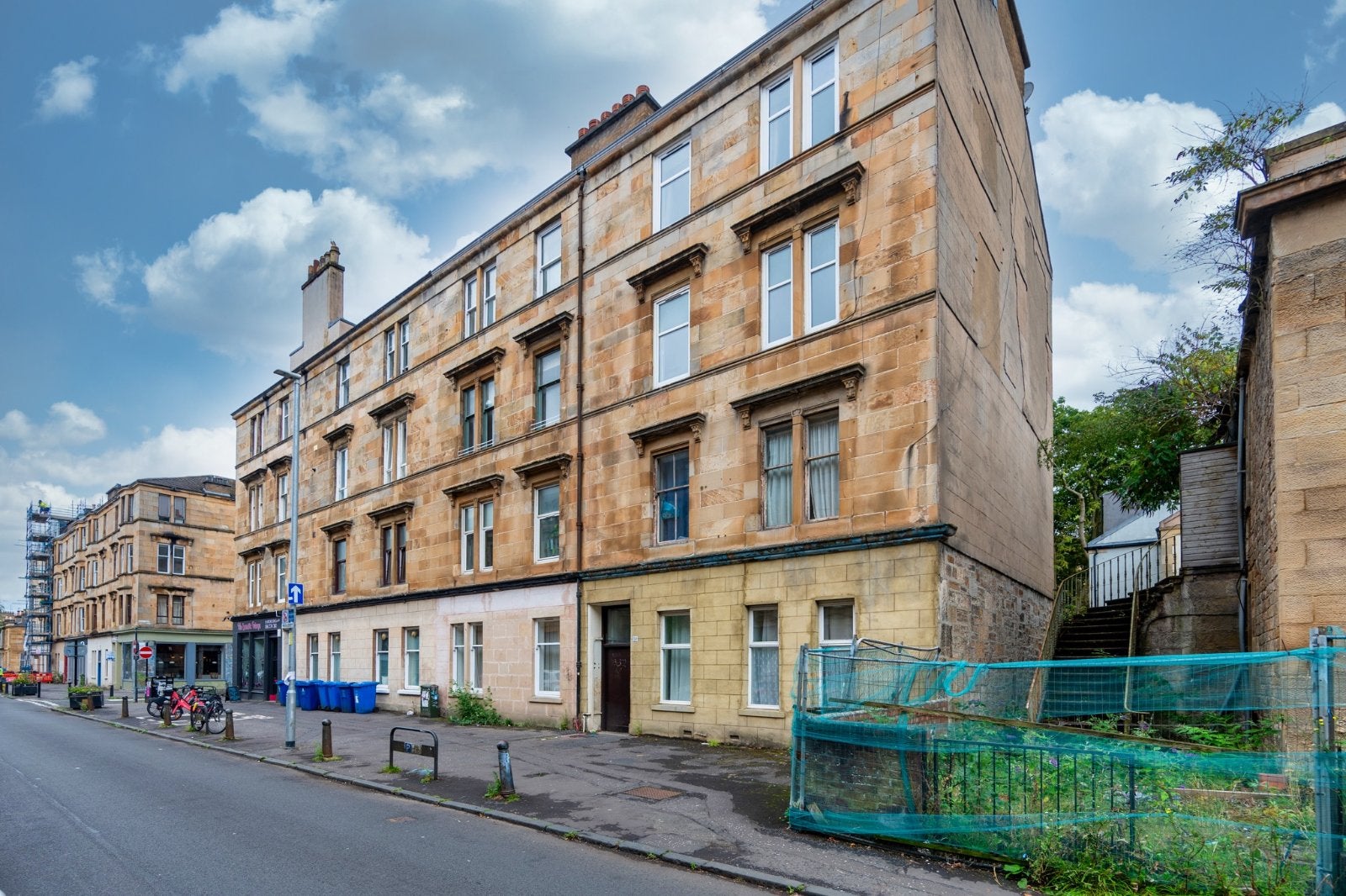 Flat Bank Street in Glasgow