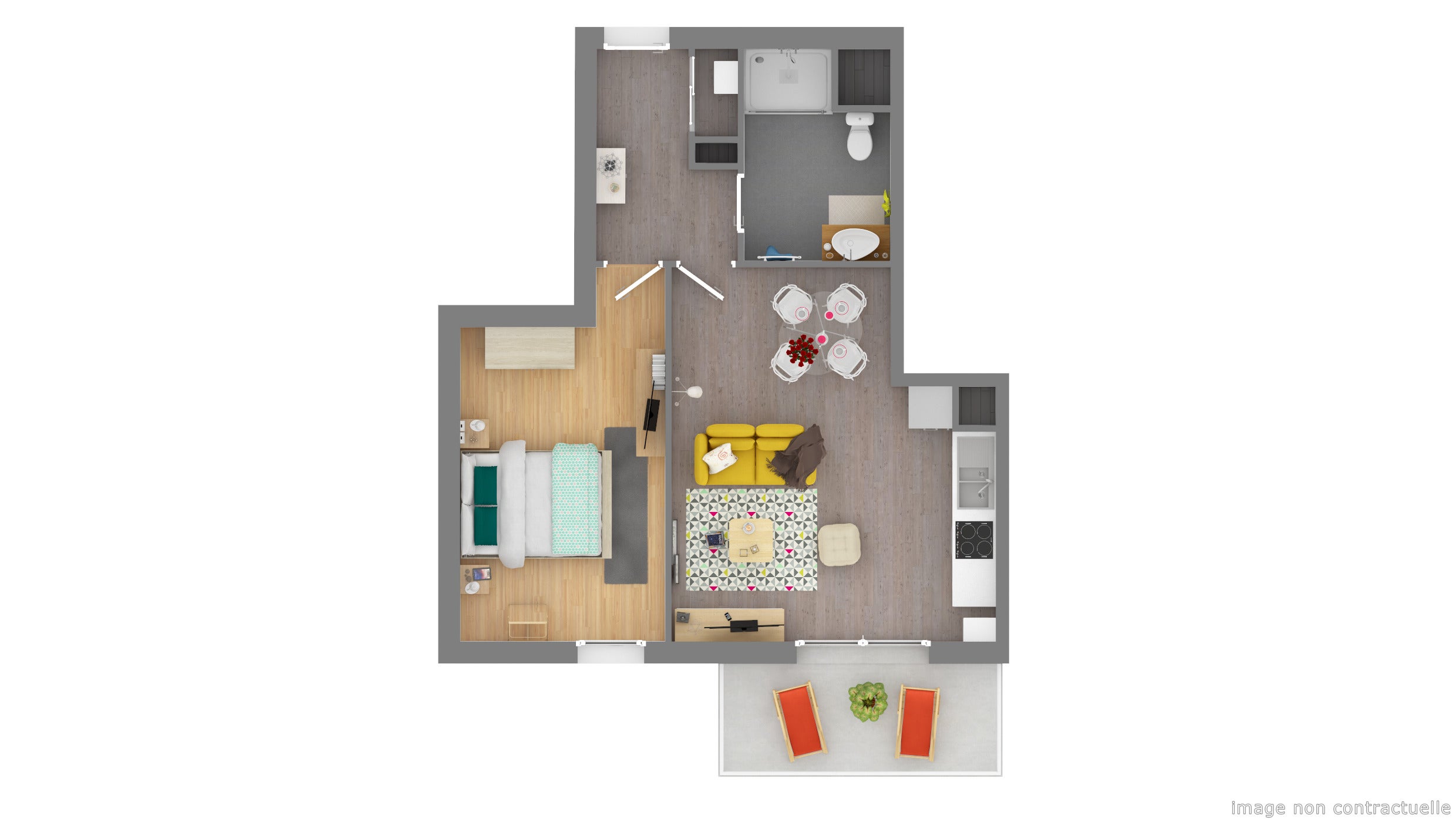 Appartement Rue Robert Schuman à Douvres-la-Délivrande
