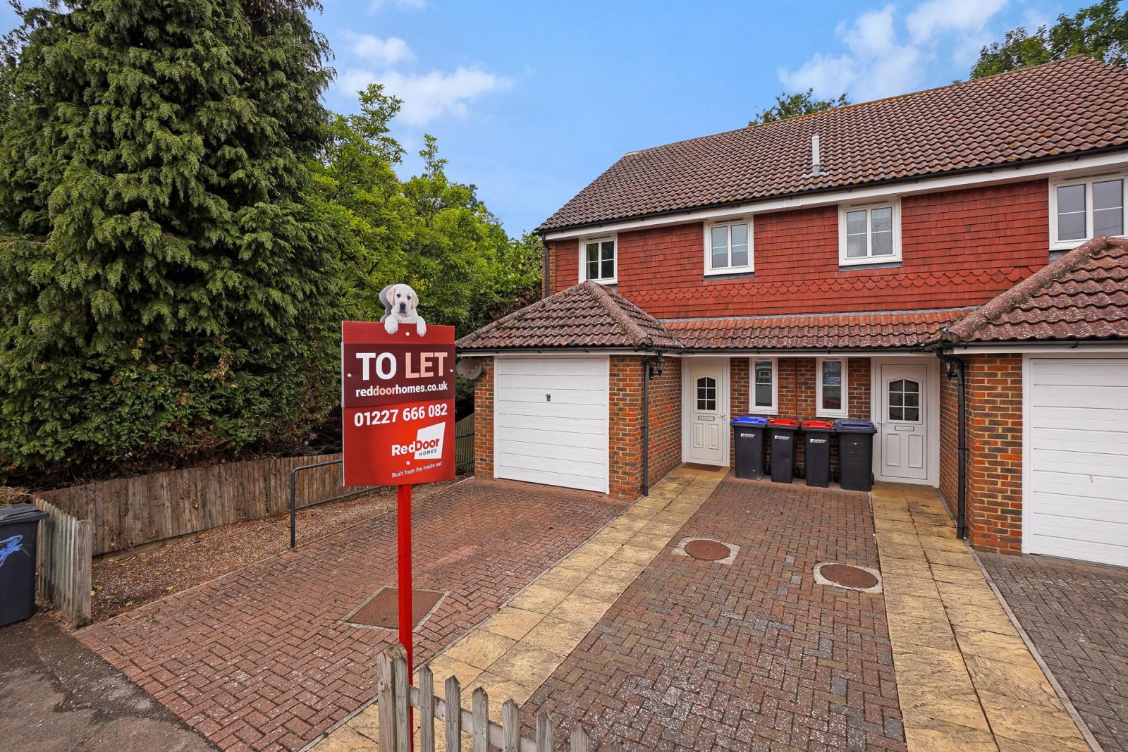 House Downs Road in Canterbury