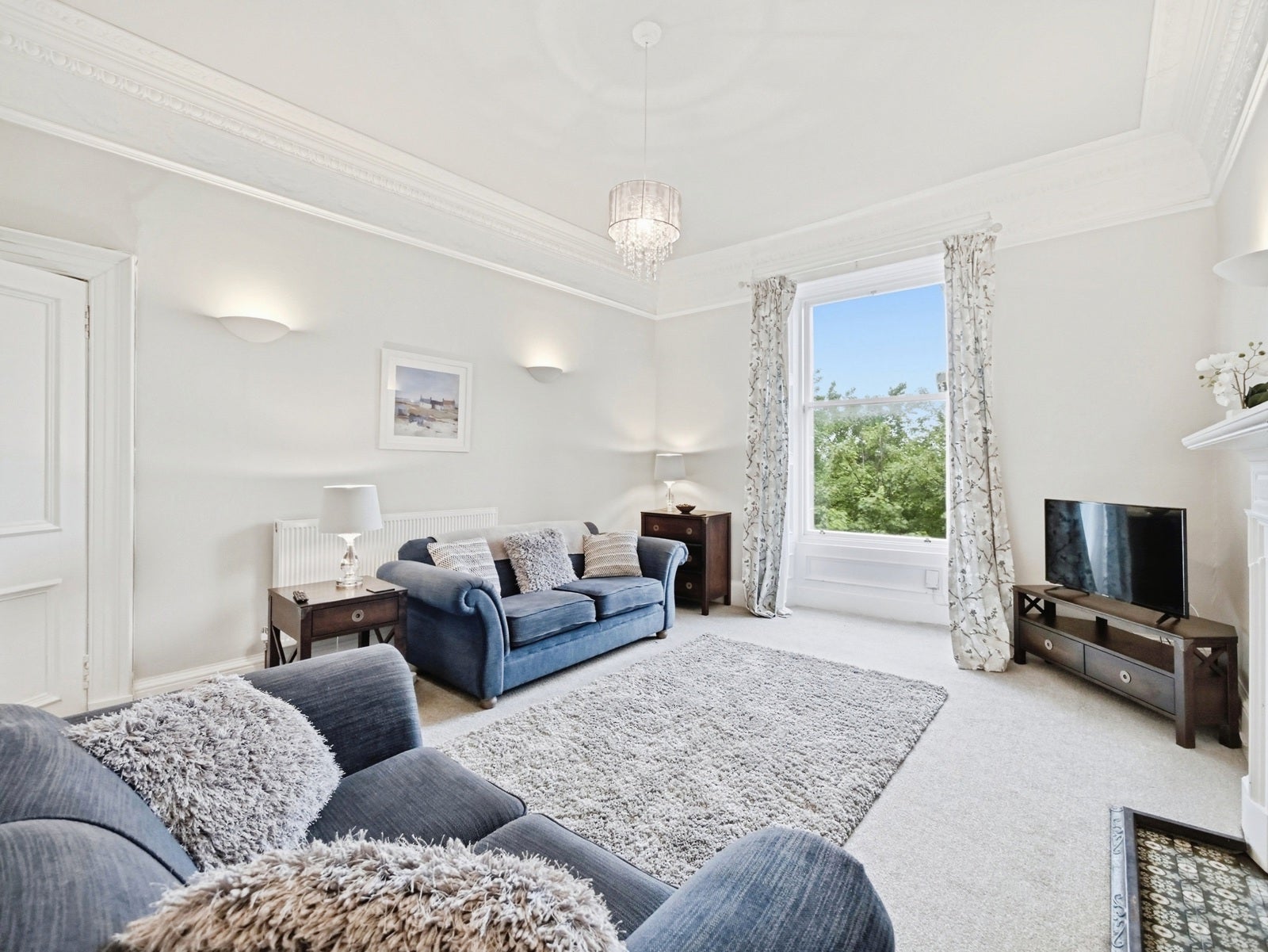 Flat Royal Crescent in City of Edinburgh