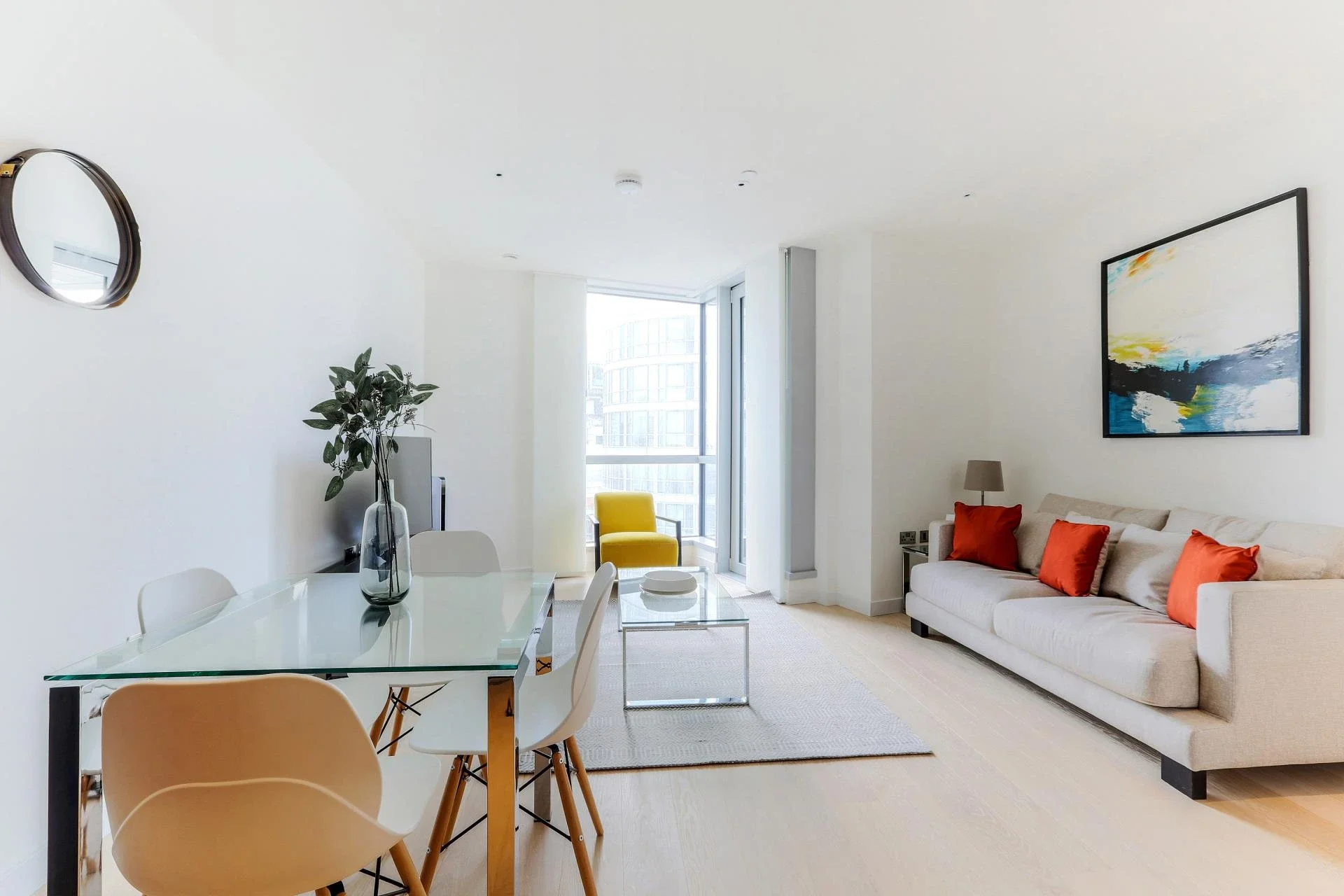 Flat Burdett Road in Greater London
