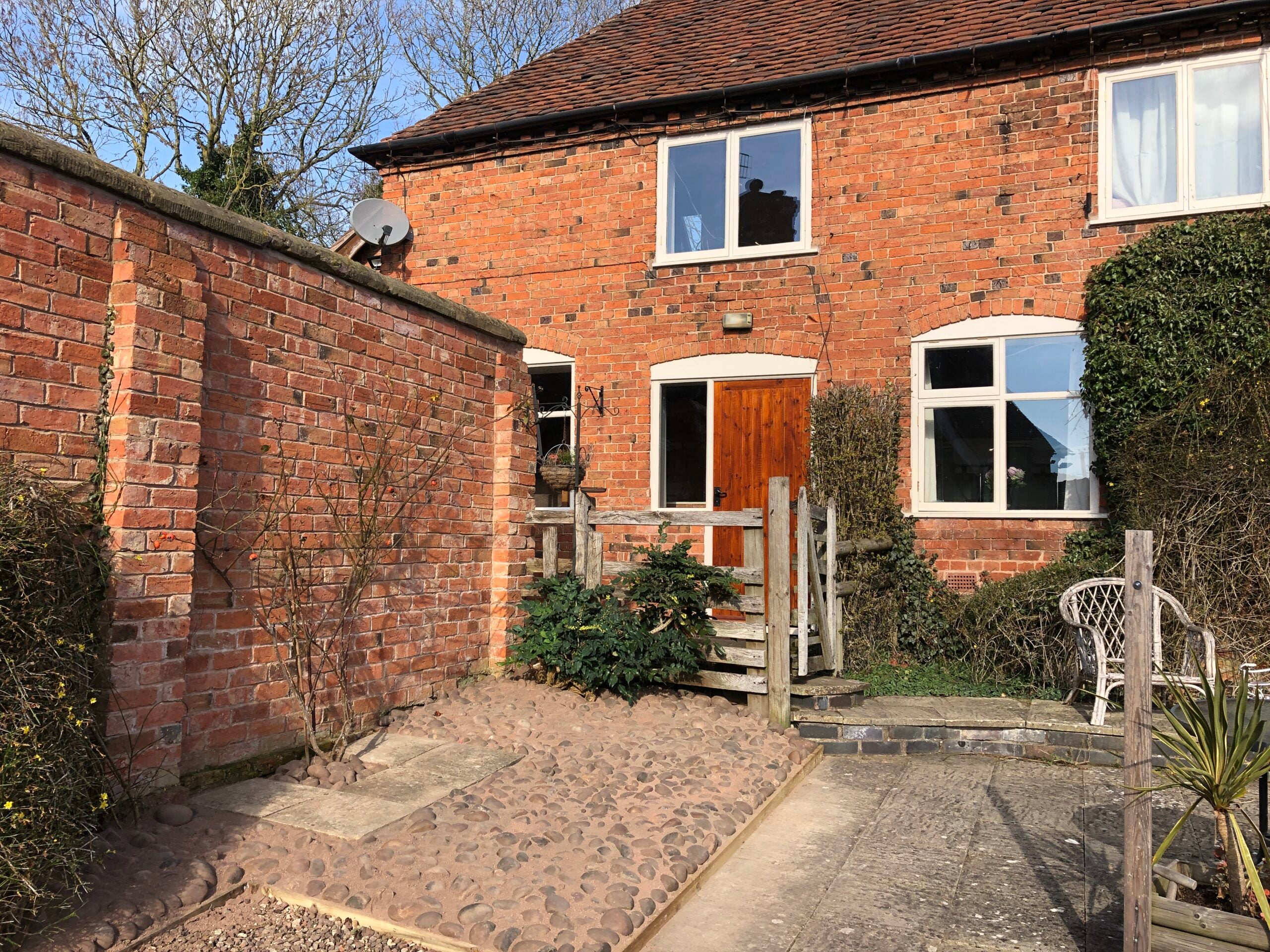 Flat School Road in Wychavon