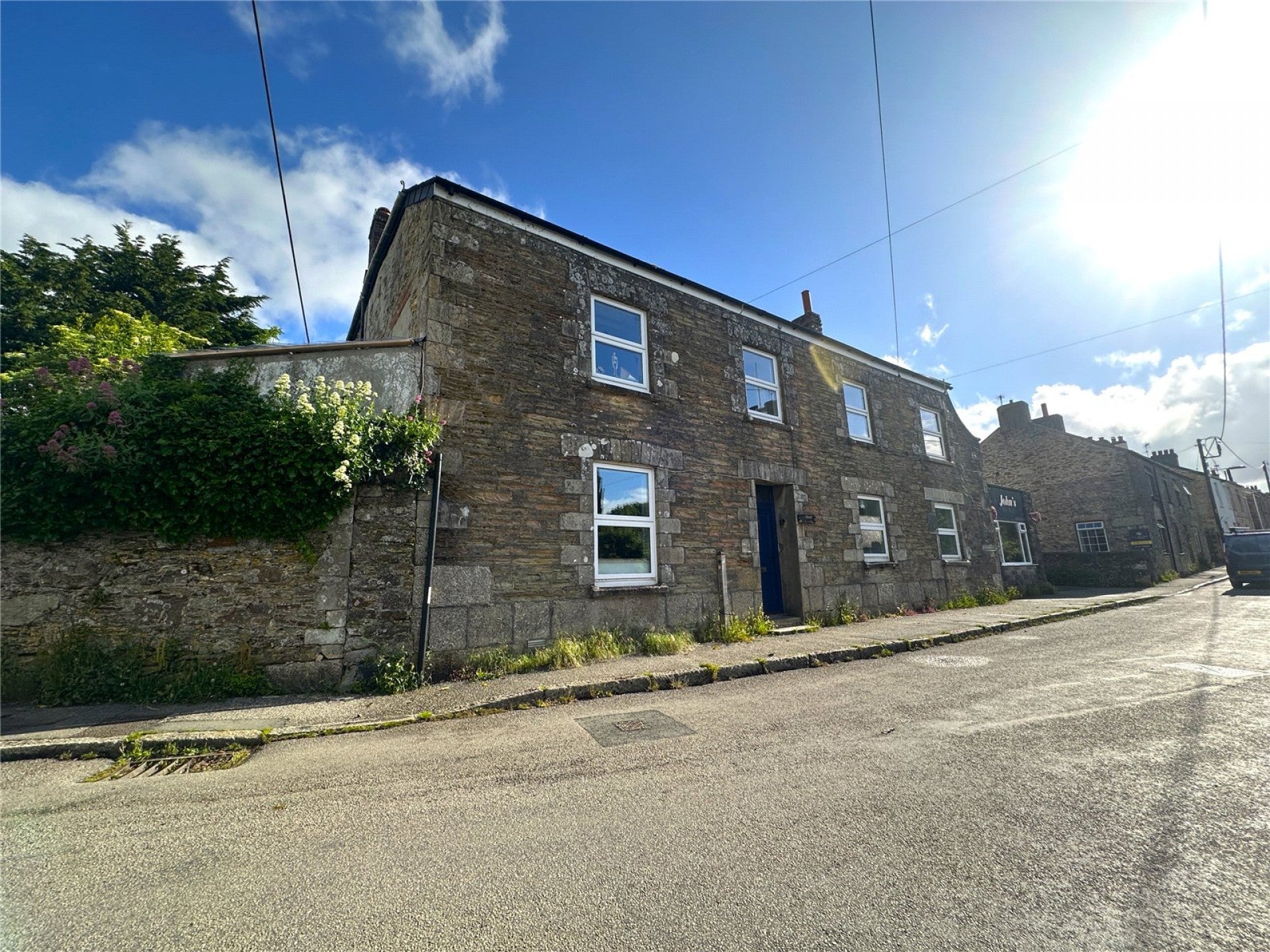 Flat Church Street in Tywardreath