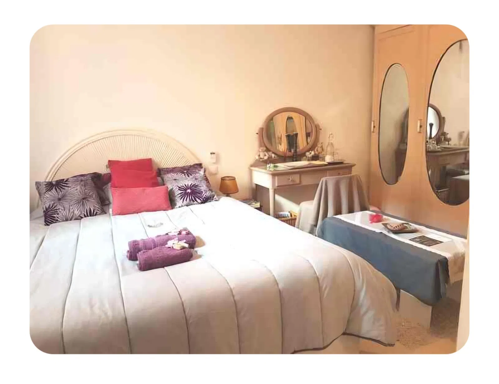 Chambre Rue Auguste Gal à Nice