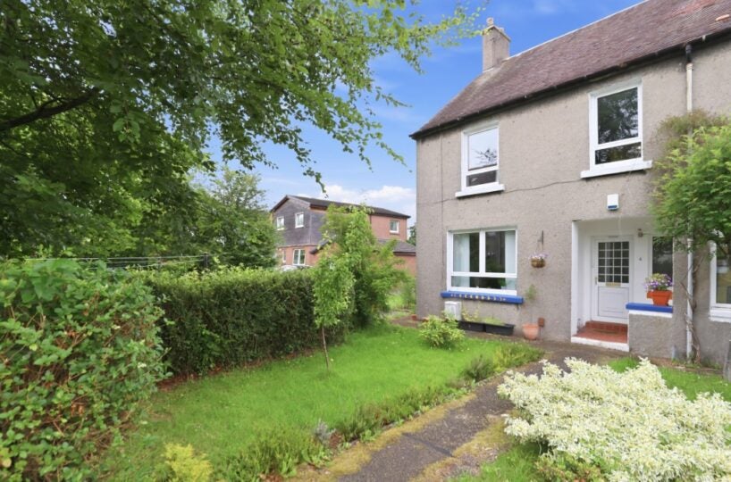 House Haugh Road in Stirling