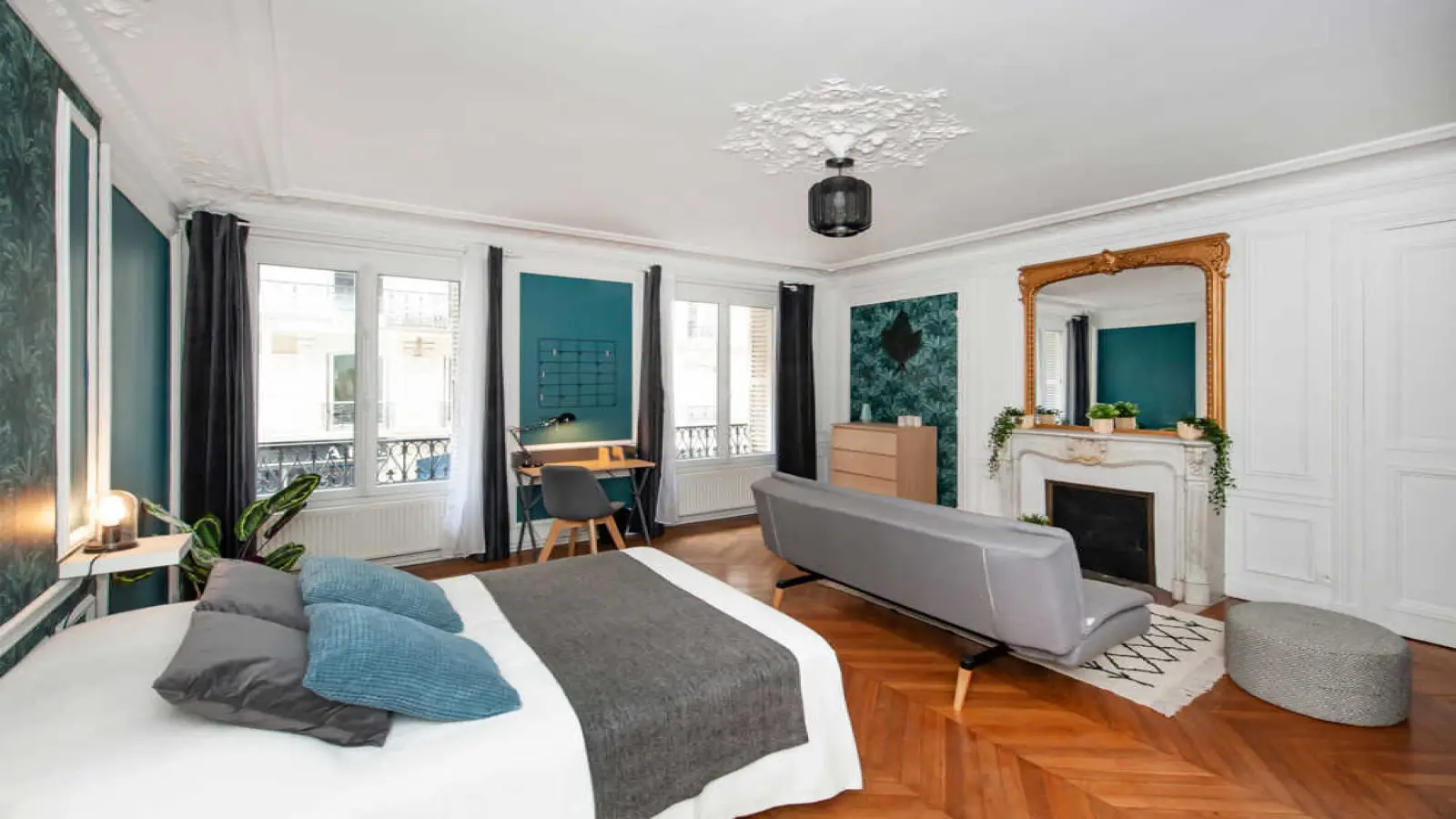 Appartement Rue Louise-Émilie de La Tour d'Auvergne à Paris