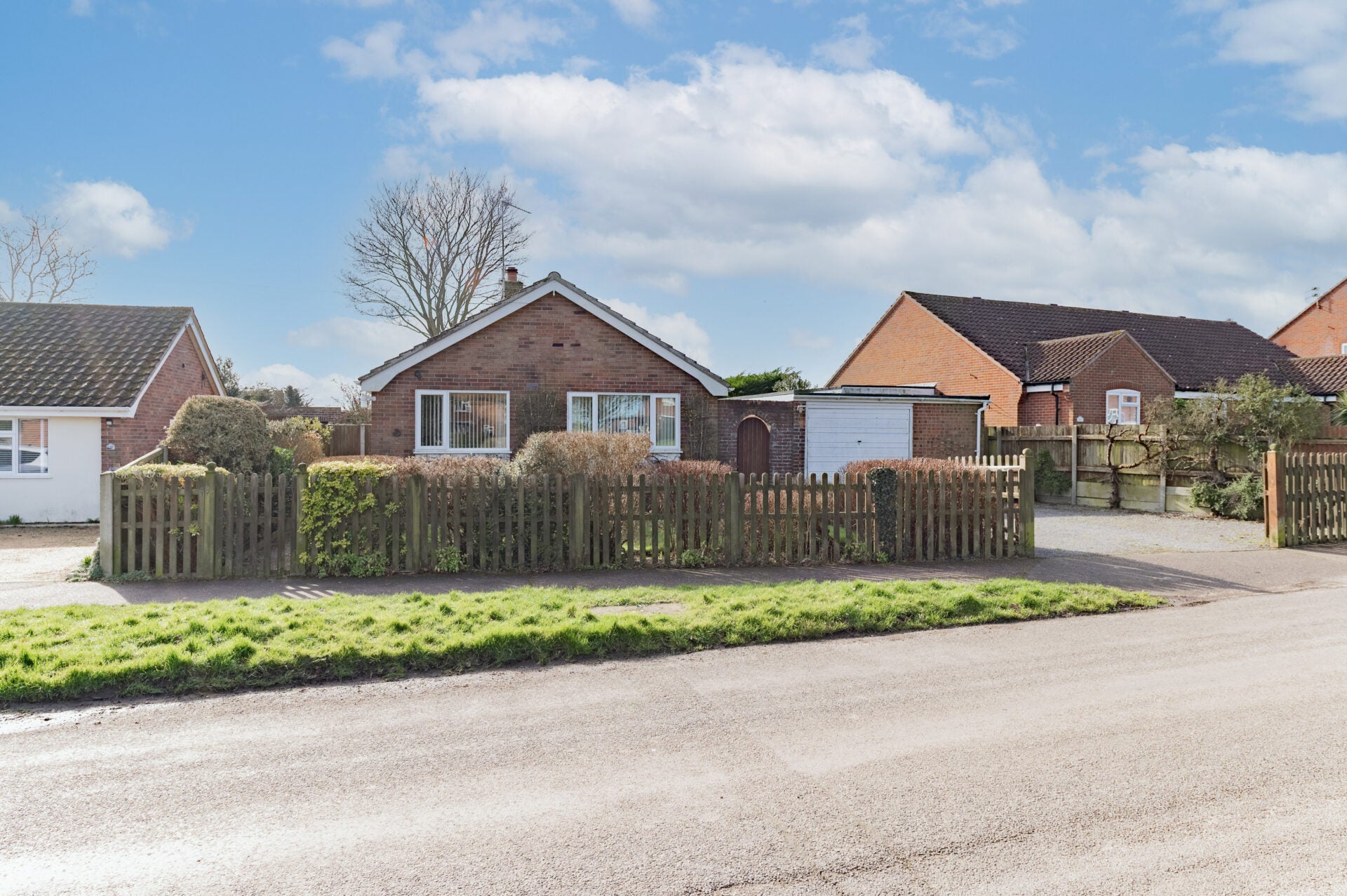 House School Road in North Norfolk