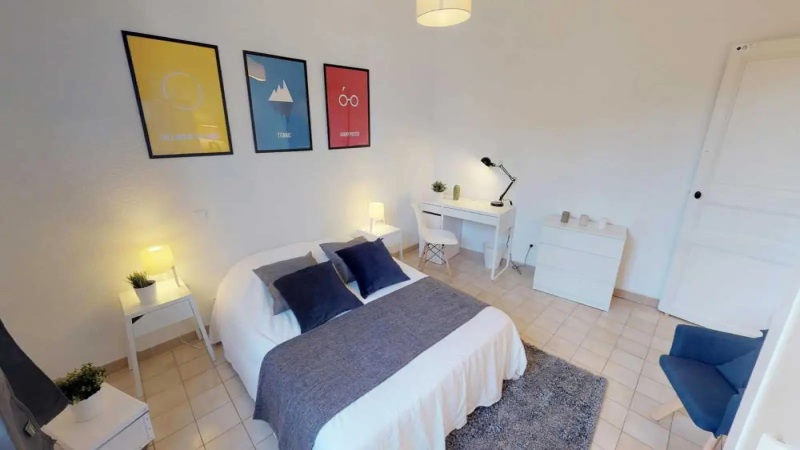 Chambre Rue de la Rochelle à Montpellier