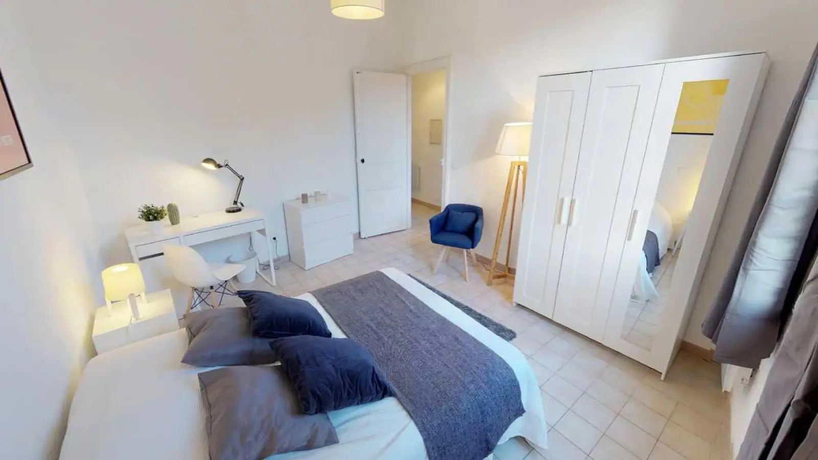 Chambre Rue de la Rochelle à Montpellier