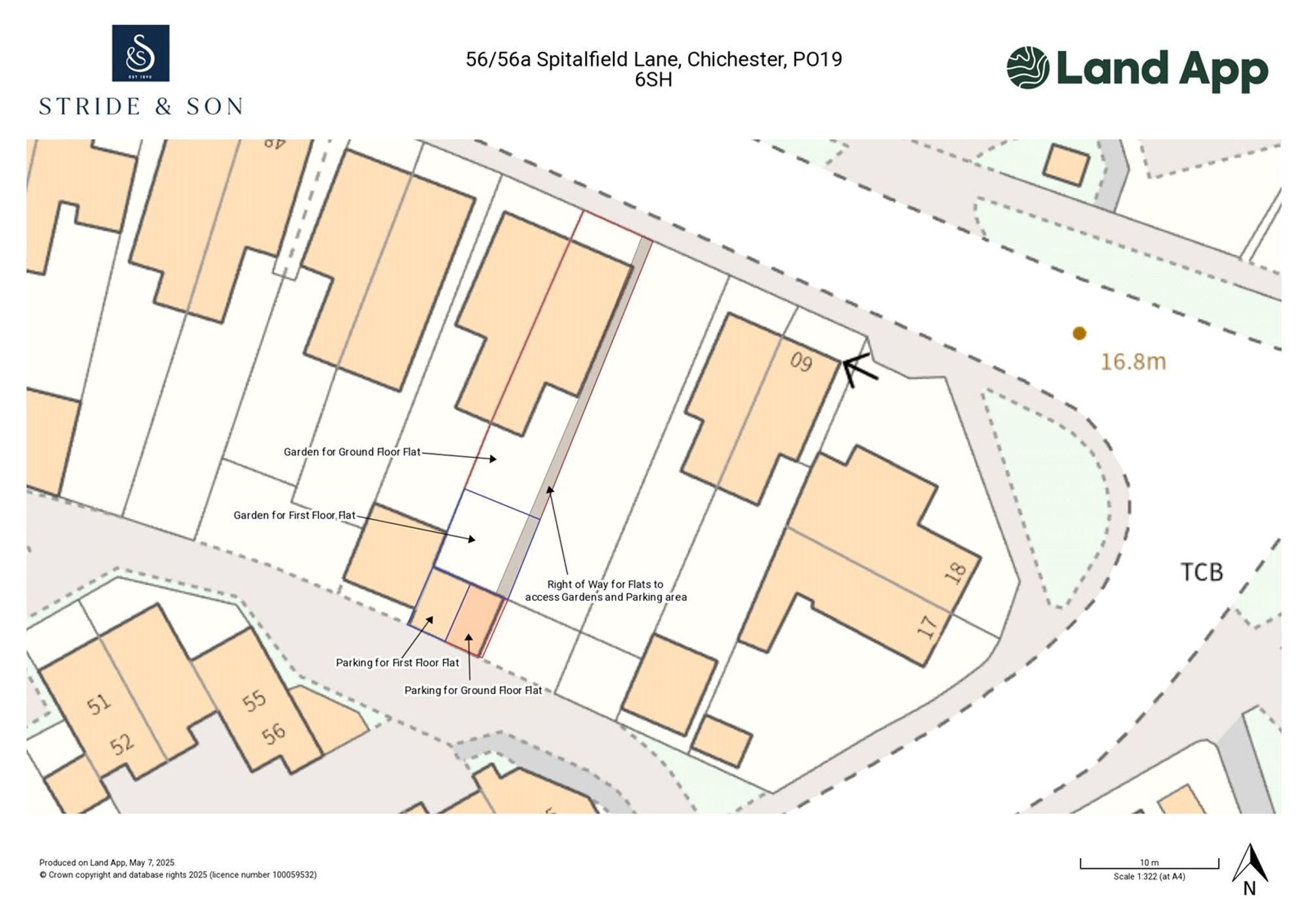 Flat Spitalfield Lane in Chichester