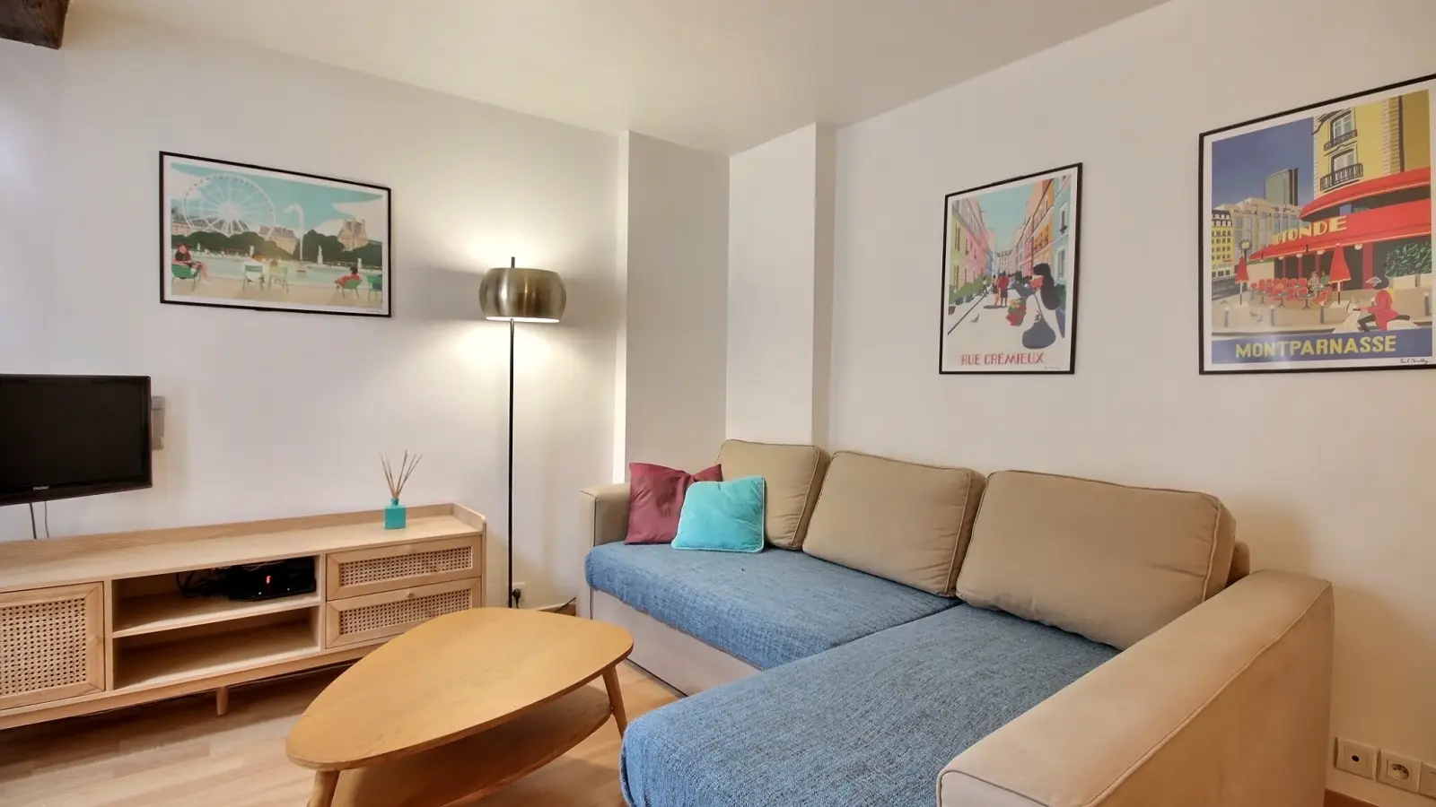 Flat Rue des Écouffes in Paris