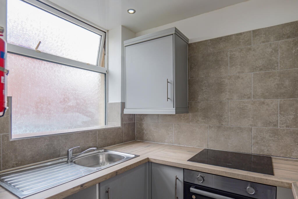 Flat Rossall Road in Blackpool
