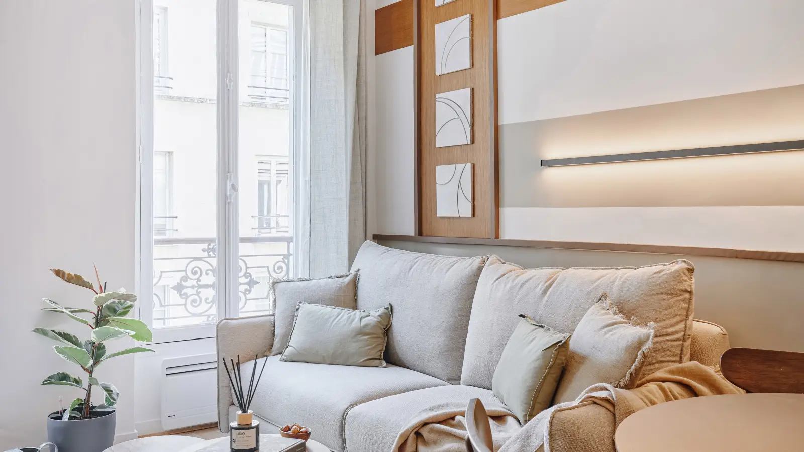 Flat Rue Bréa in Paris