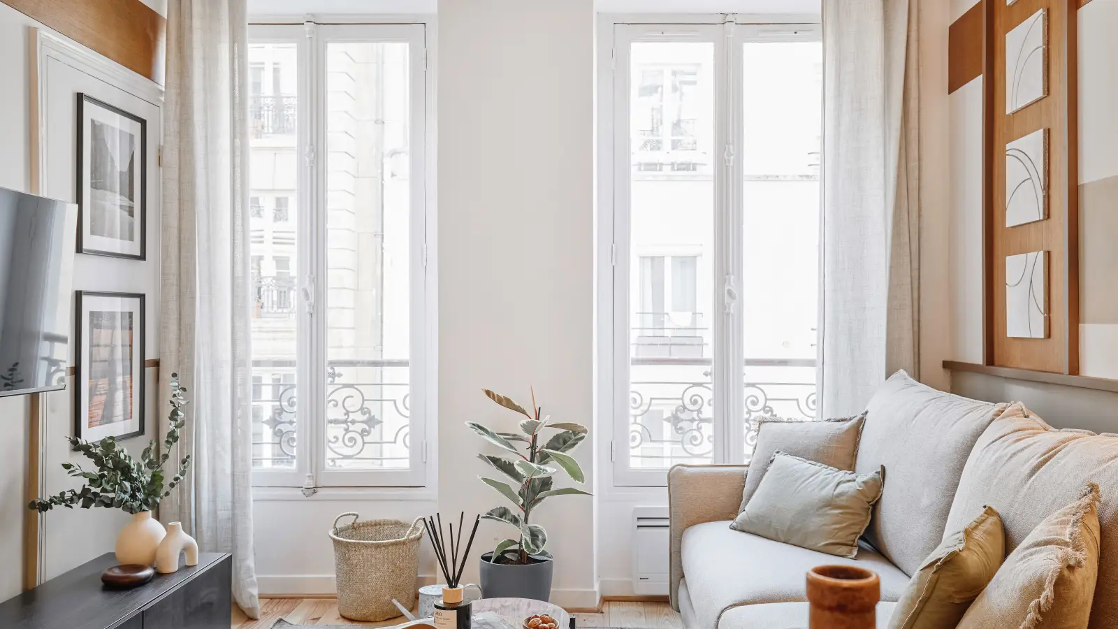 Flat Rue Bréa in Paris