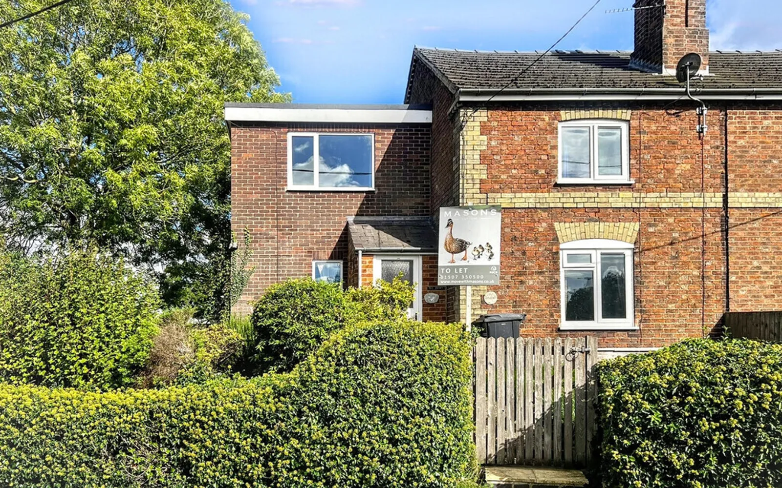 House Bardney Road in East Lindsey