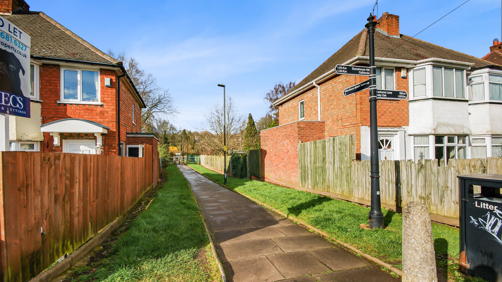House Reservoir Road in Birmingham