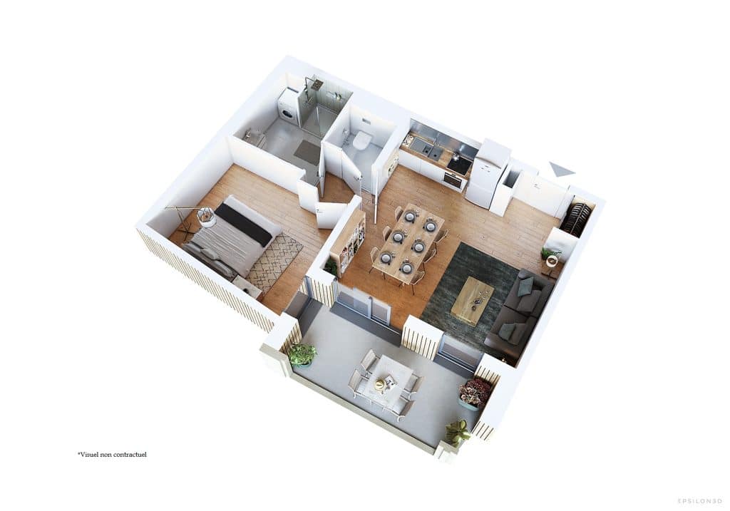 Appartement Boulevard Adrienne Bolland à Avrillé