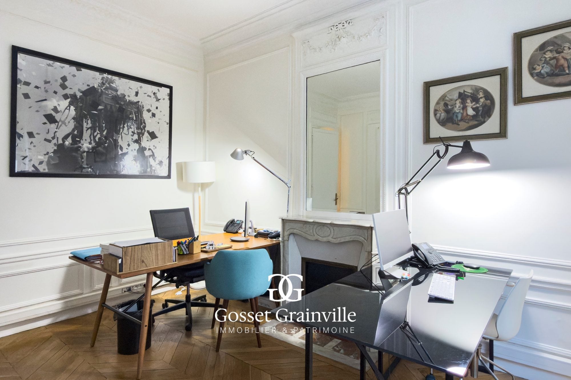 Chambre Rue Singer à Paris
