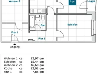 Wohnung Rosenbergstraße in Dresden