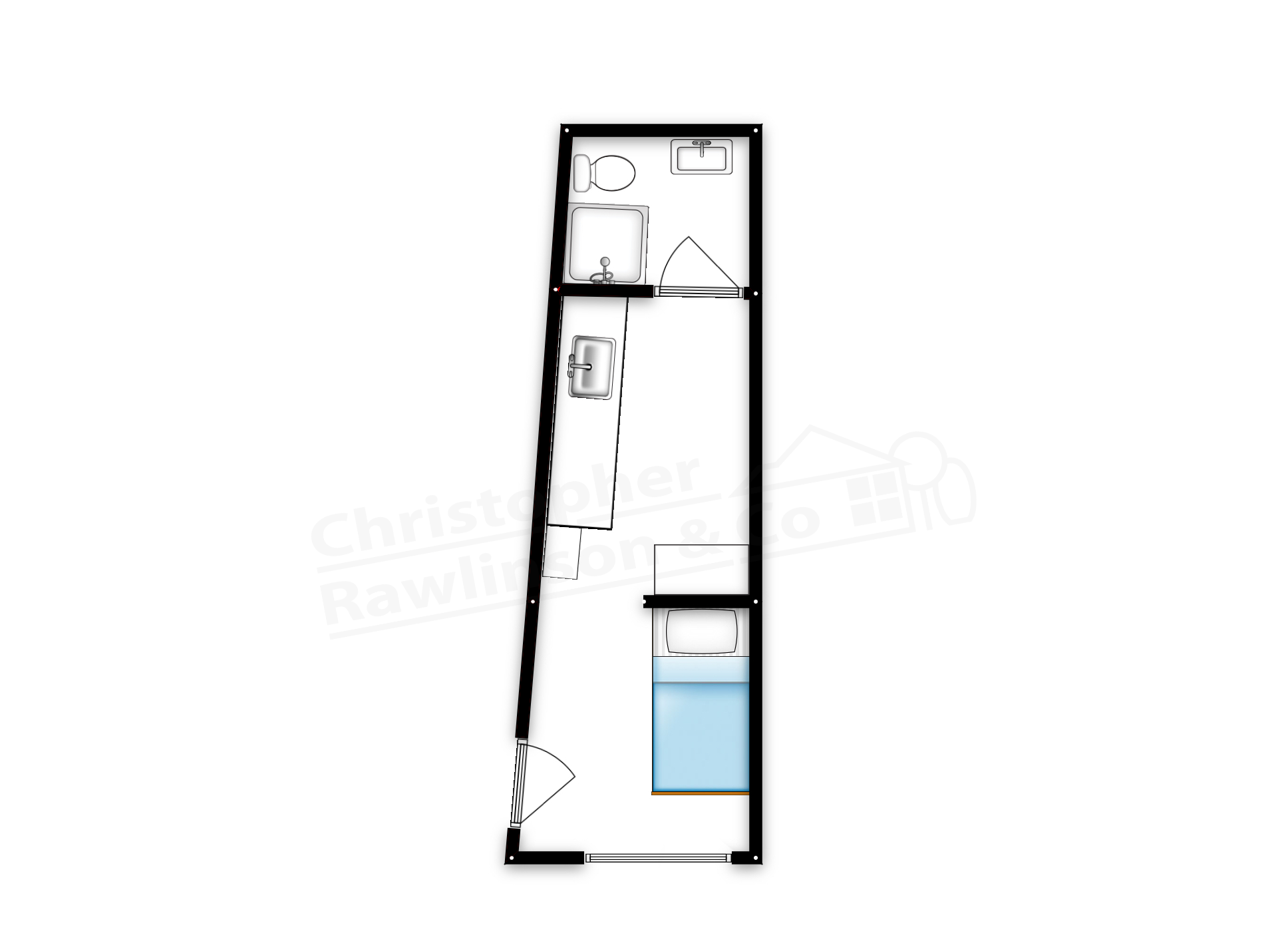 Flat Brampton Grove in Greater London
