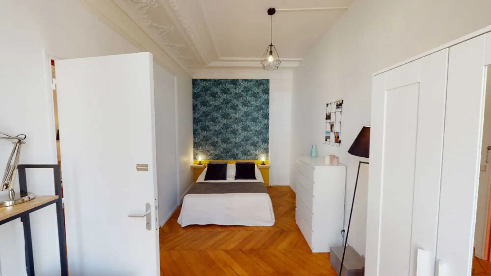 Chambre Boulevard Malesherbes à Paris