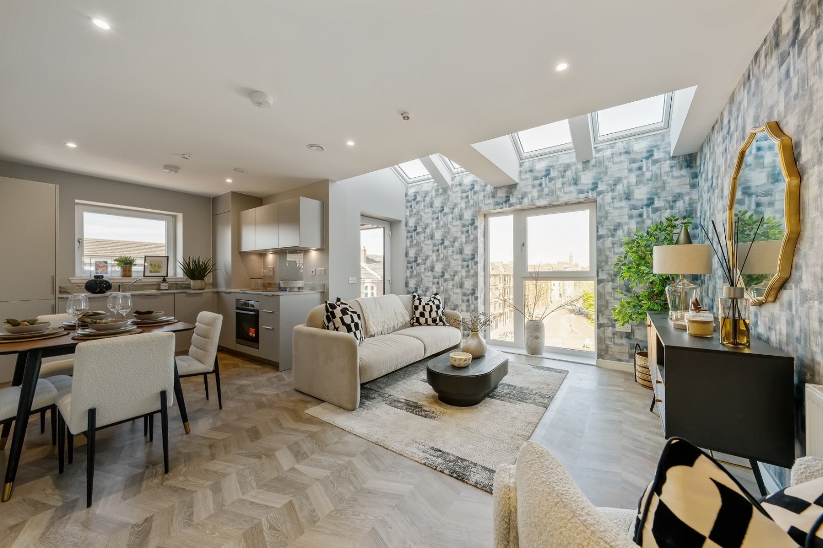 Flat Beith Street in Glasgow
