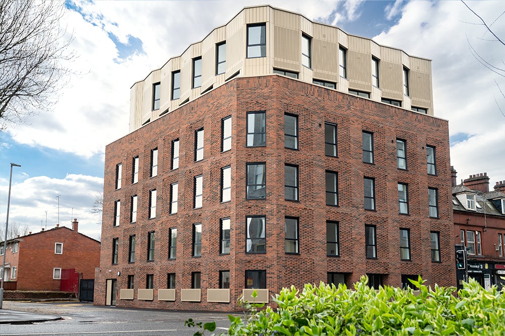 Flat Temple Row in Birmingham