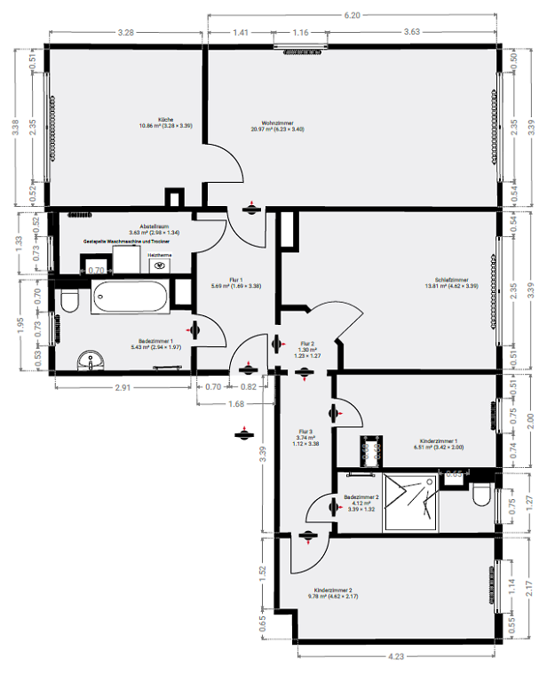 Wohnung Wohngebiet Ernst Thälmann in Sehmatal