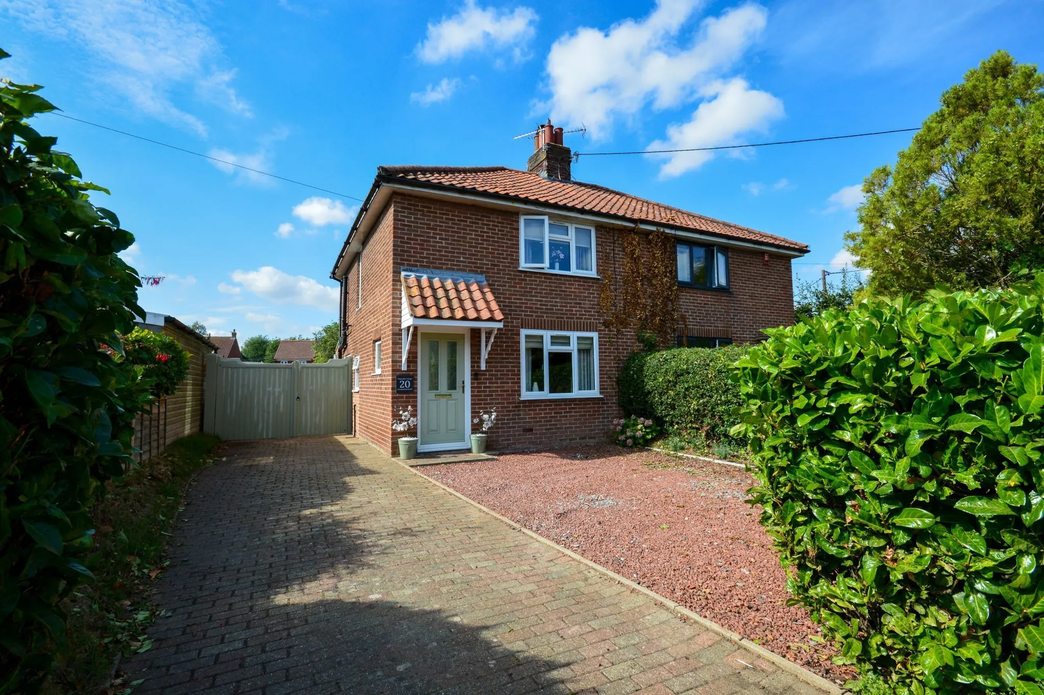 House Hempstead Road in North Norfolk