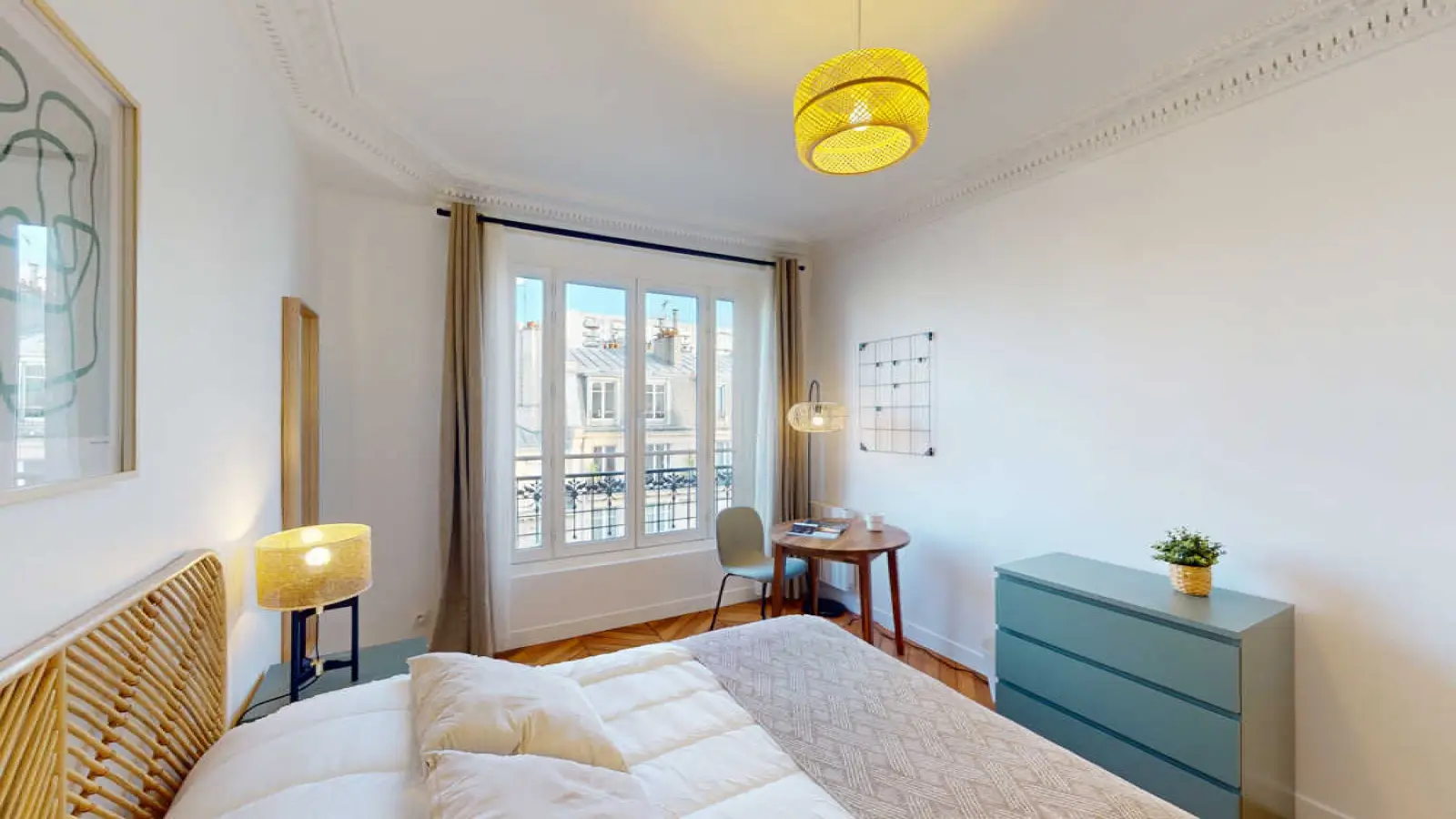Chambre Rue Chaligny à Paris