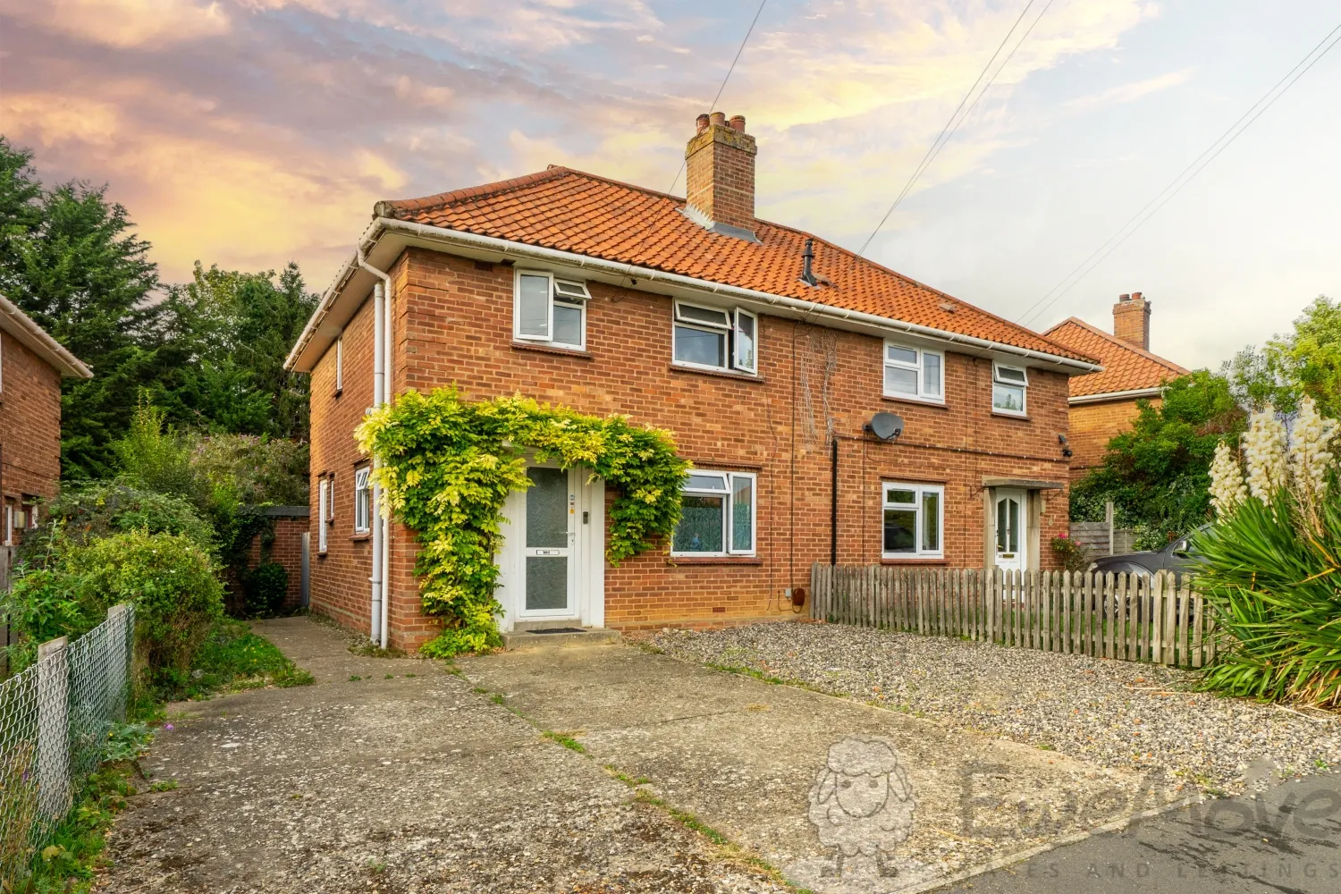 House Pople Street in South Norfolk