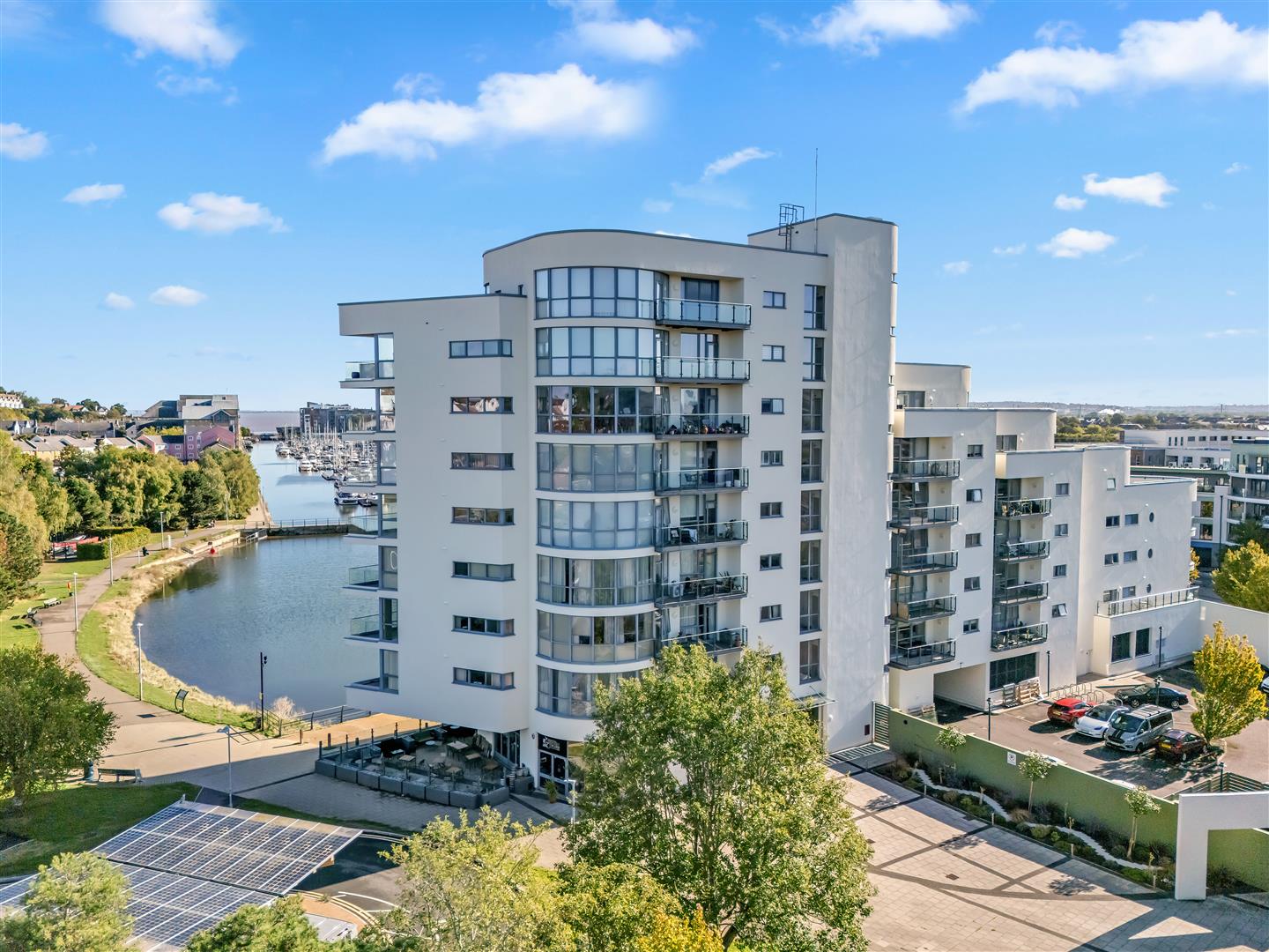 Flat Harbour Road in Portishead