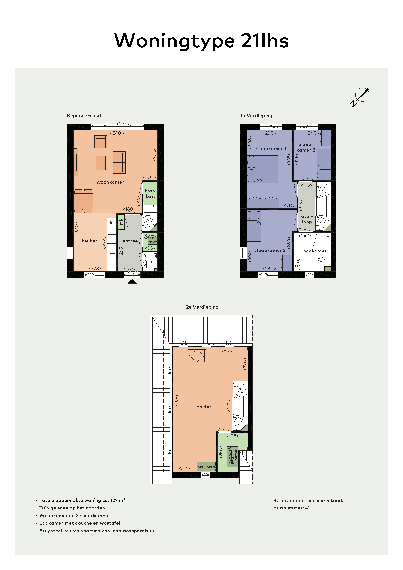 Huis Thorbeckestraat 41 in Oosterhout