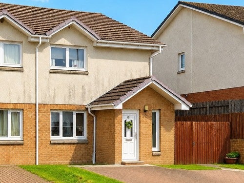 House Balgray Road in Lesmahagow