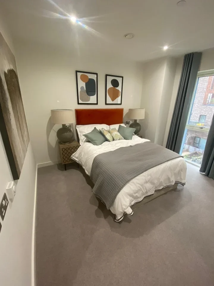 Flat River Barge Close in Greater London