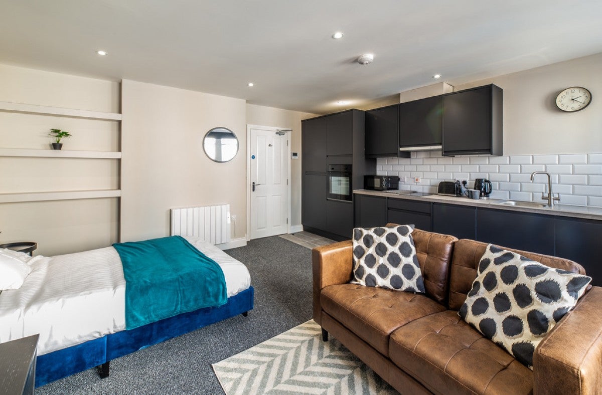 Flat Derby Road in Nottingham