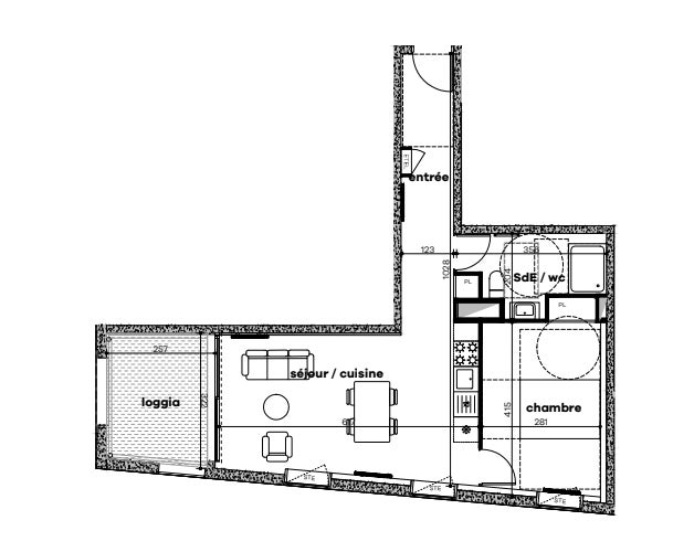 Flat Rue Françoise Élie in Rennes
