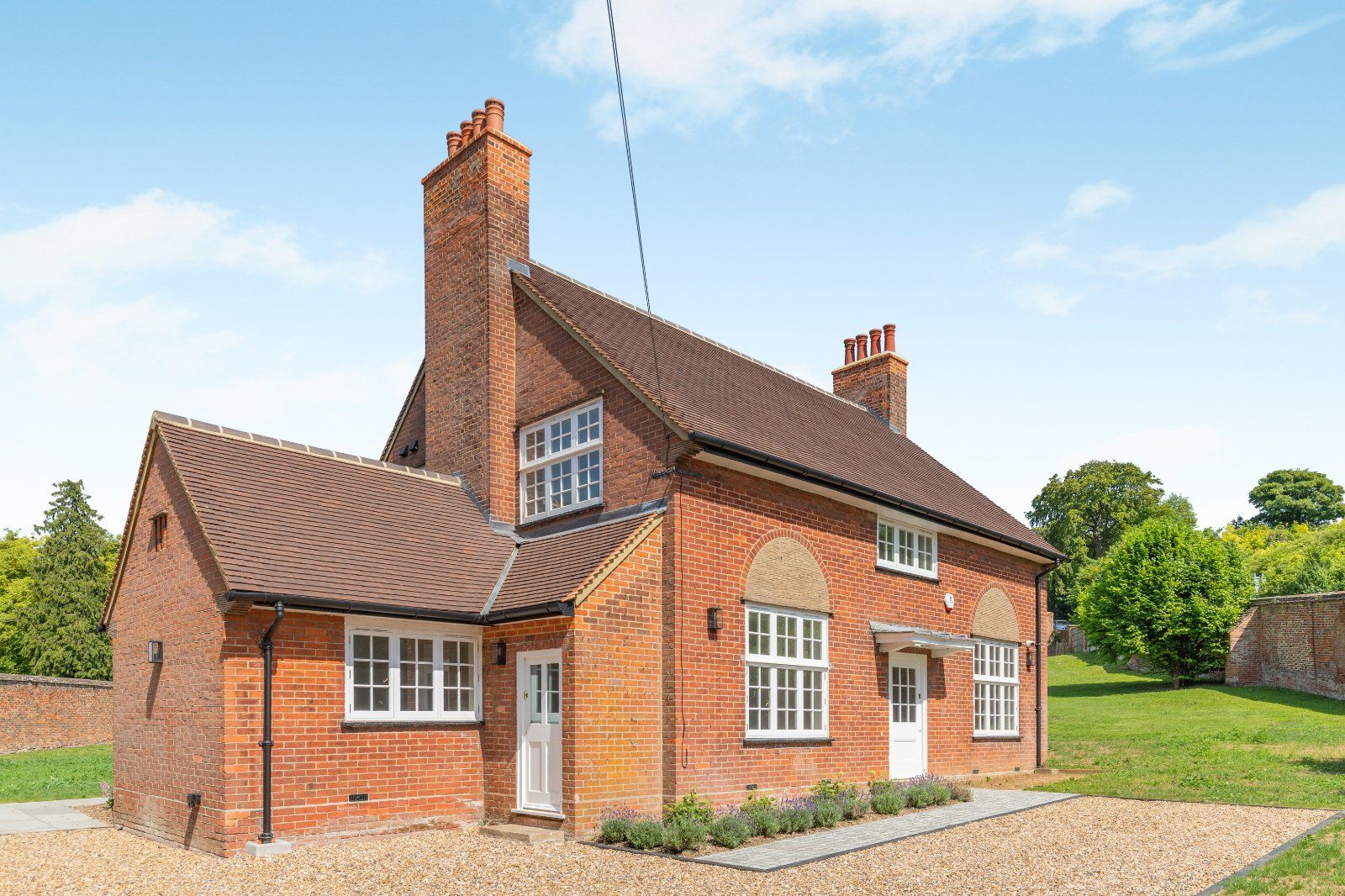 House Barton Road in North Hertfordshire
