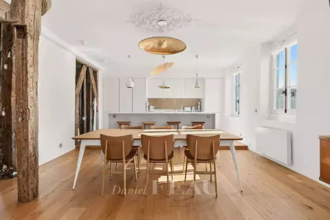 Flat Rue de Bourgogne in Paris