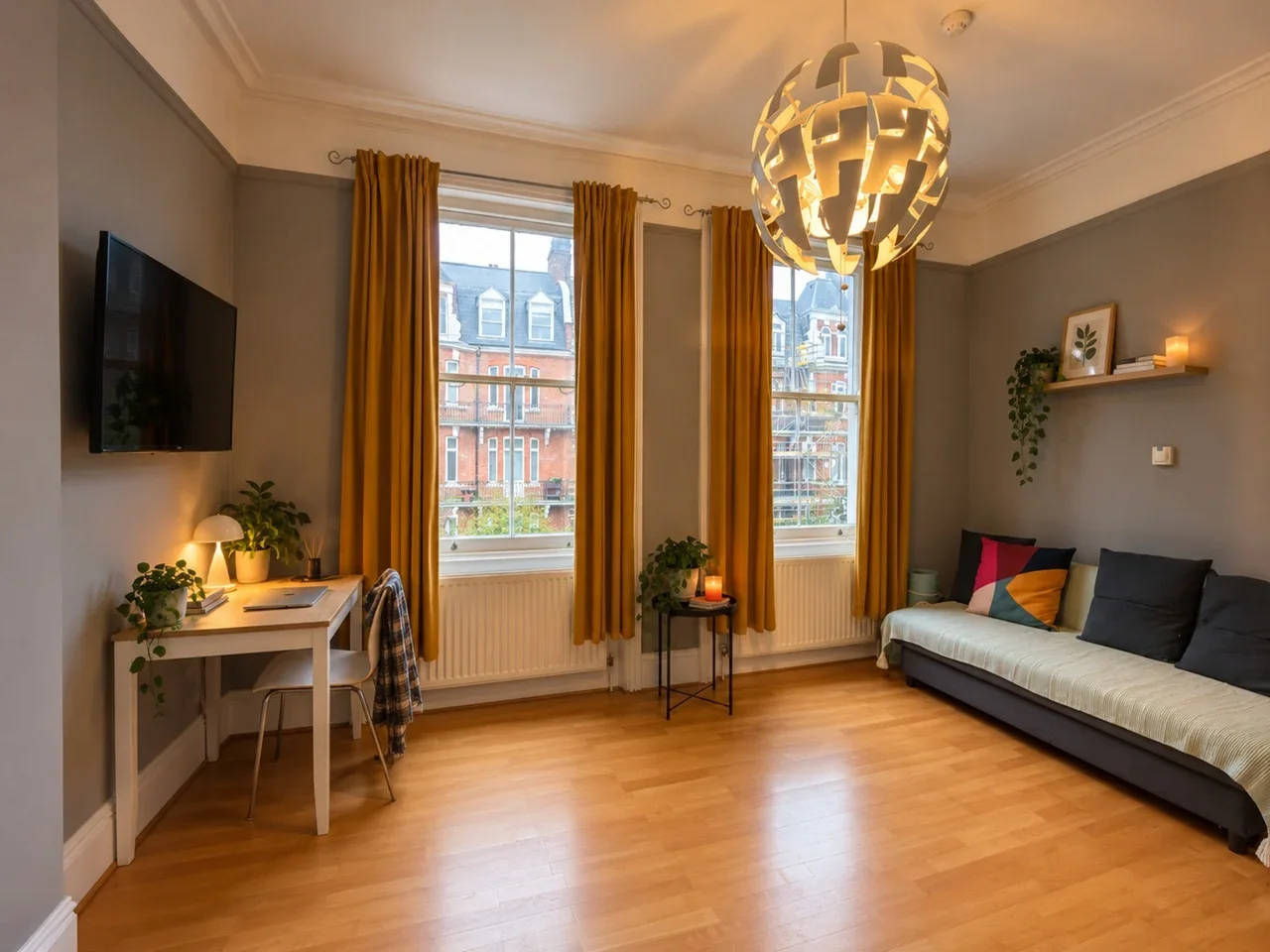 Flat Holland Park Gardens in Greater London