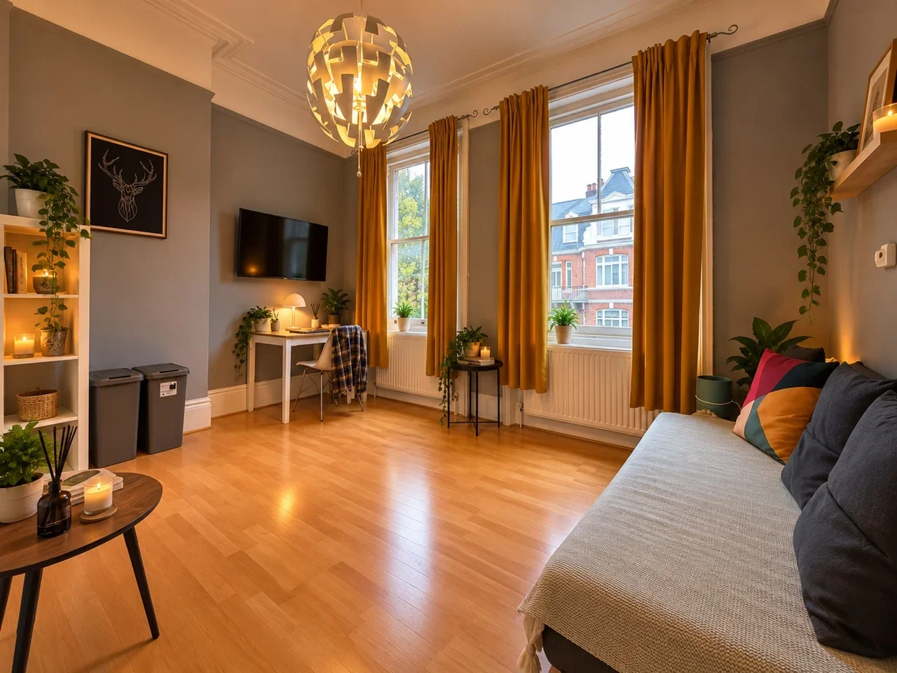 Flat Holland Park Gardens in Greater London