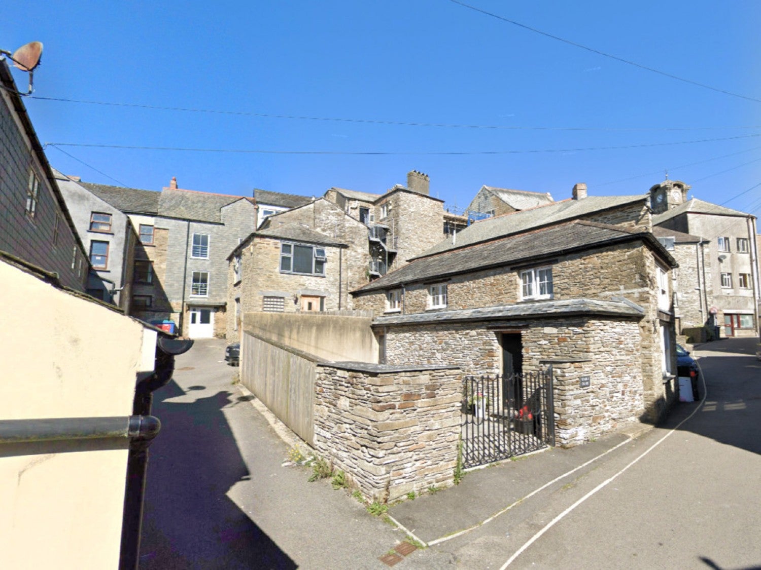 Flat Well Lane in Liskeard