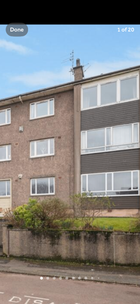 Flat Hyndland Road in Glasgow