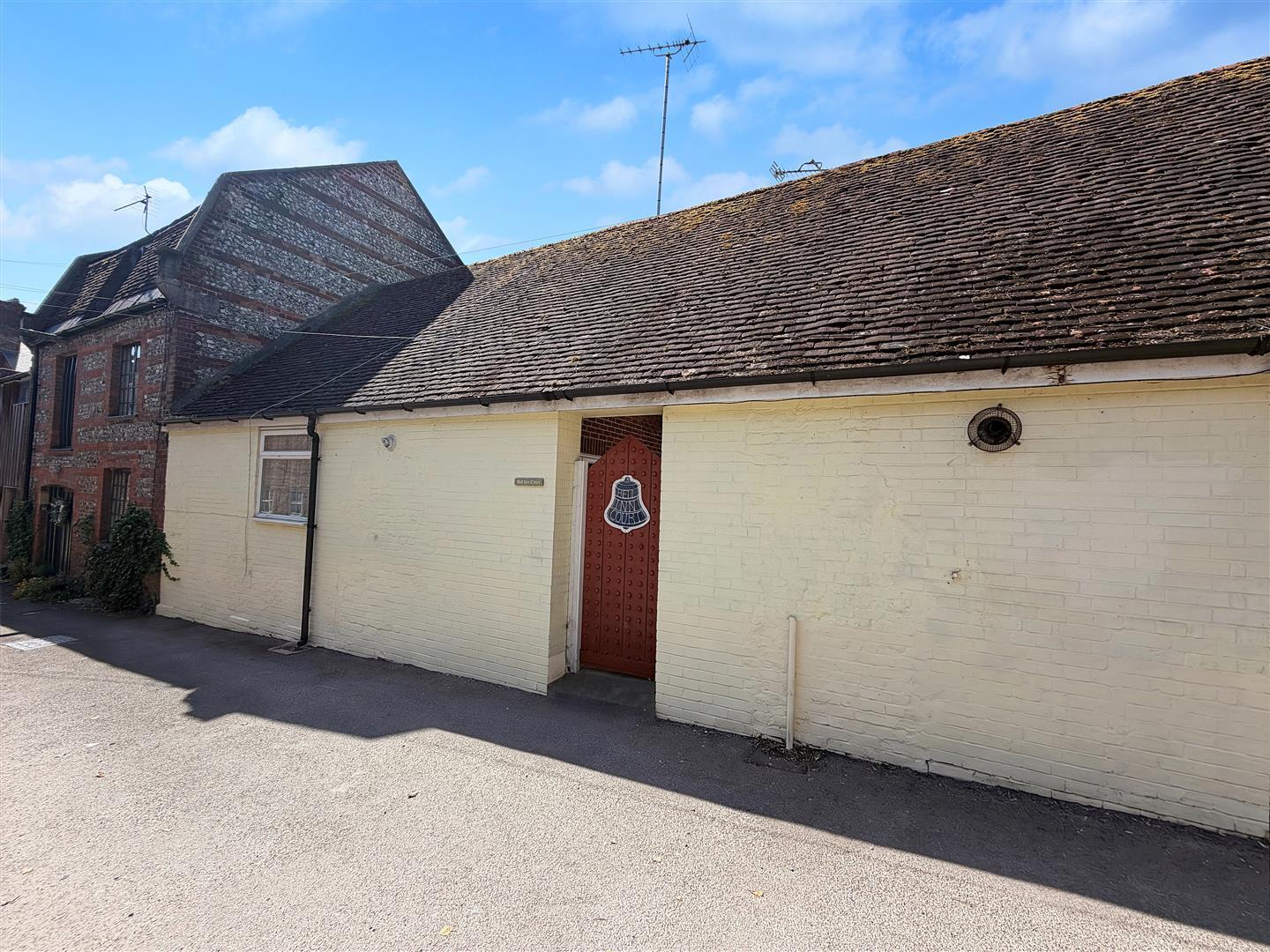 House Bell Inn Yard in Blandford Forum